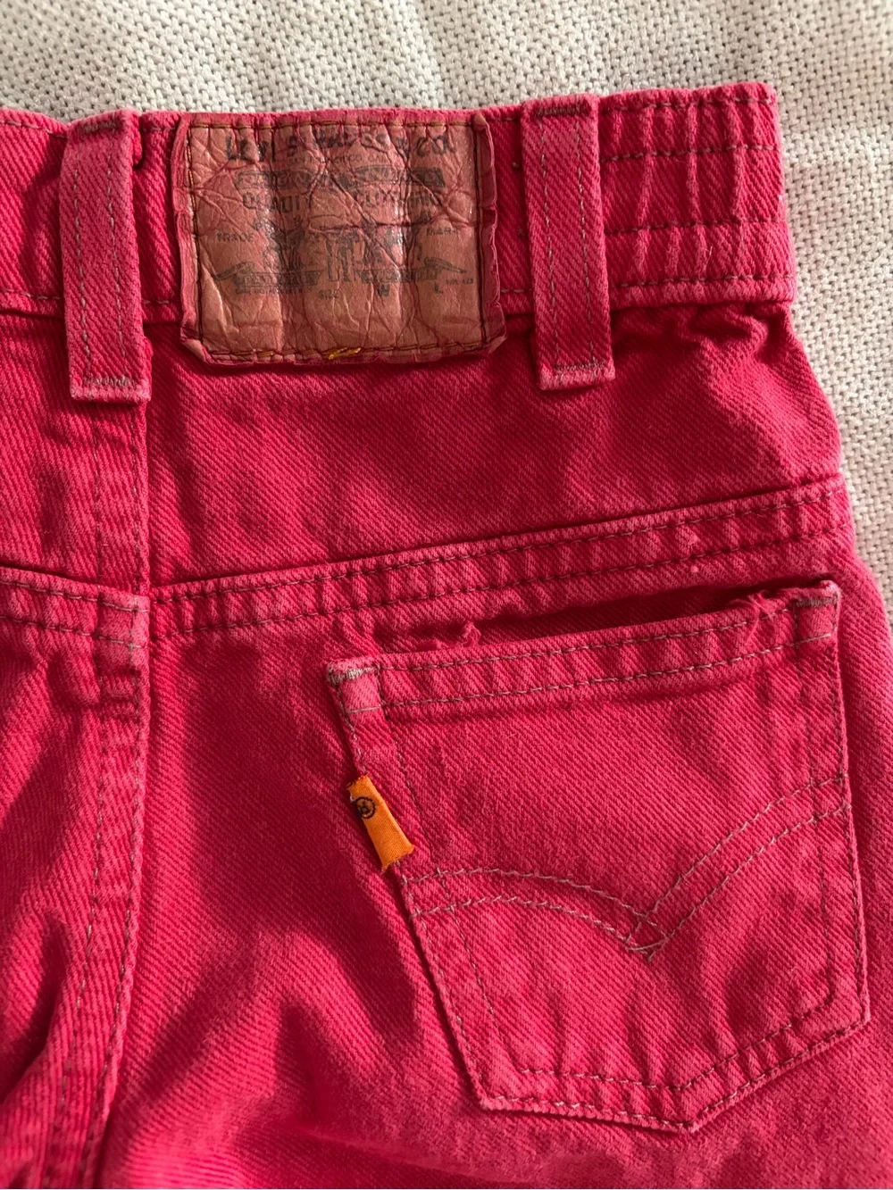 Vintage Levi's Red Denim Jeans